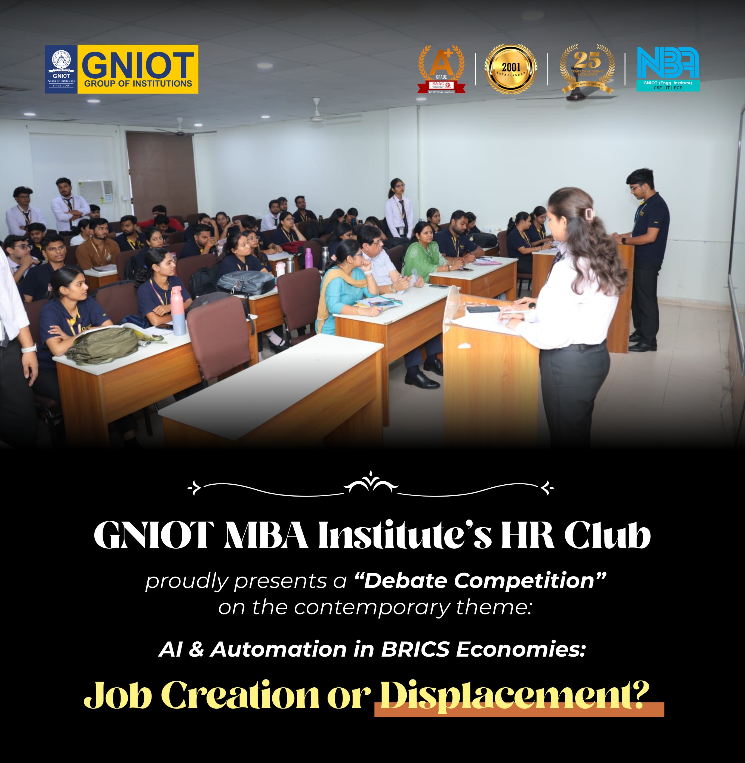 Debate Competition on AI Automation and the Future of Work